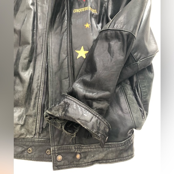 Original Cirque Du Soleil, five year anniversary genuine lamb leather jacket - Picture 4 of 7